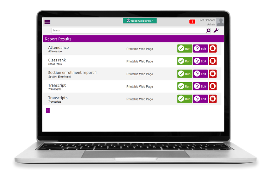 Configurable Reporting Software