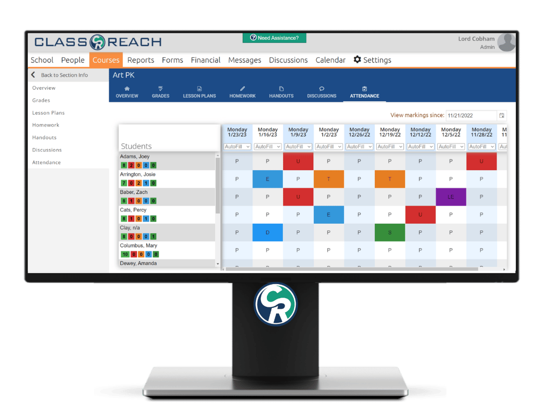 Attendance Tracking Software