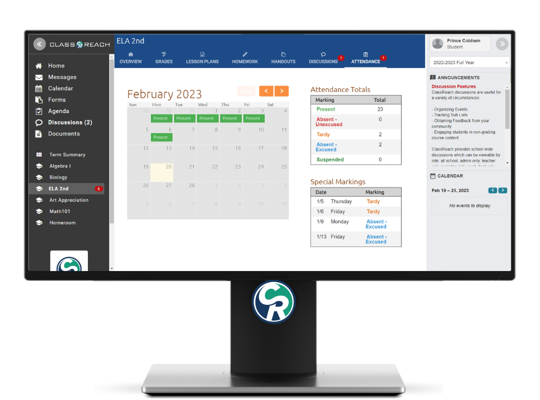 School Management Software with Single User Login