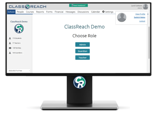 ClassReach User Portal