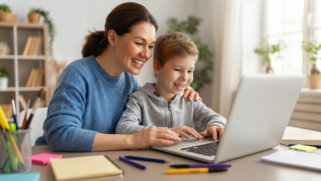 Parent With Student
