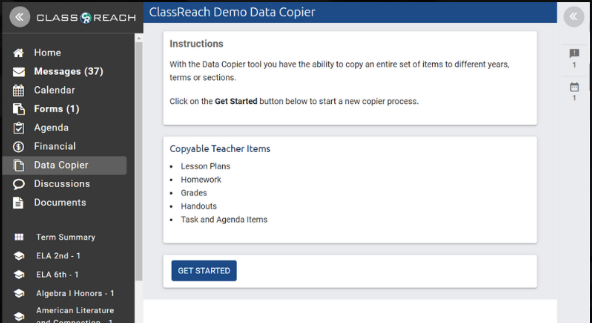 ClassReach Data Copier