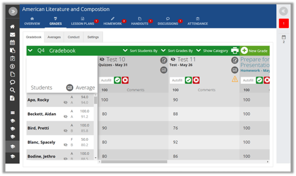 Gradebook 